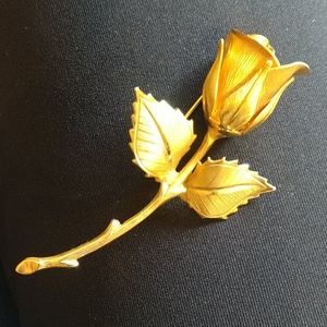 Rose brooch